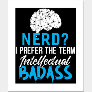 Intellectual Badass Posters and Art